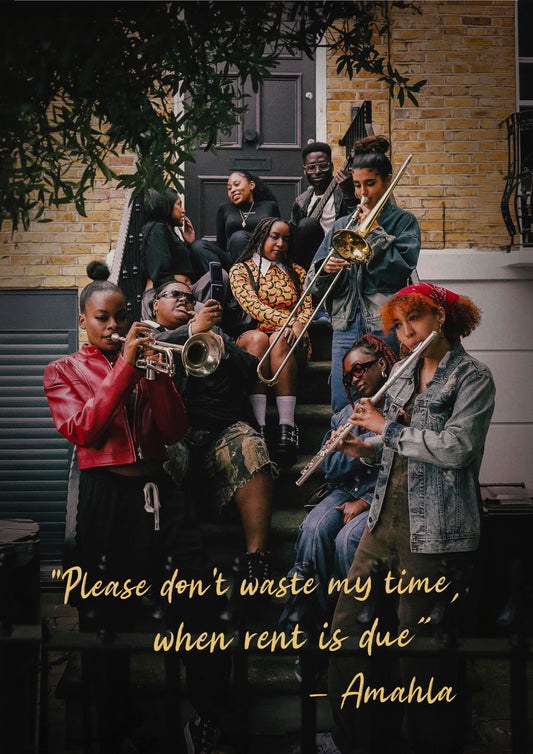 Amahla 'Money' Poster Print